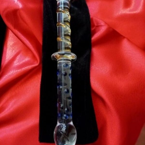 CENSAN Çift Taraflı Cam Dildo