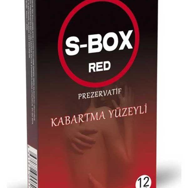 S-Box Kabartma Yüzeyli Prezervatif 12&apos;li